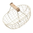 thumbnail image 5 of YOSADIER Vintage Beige Iron Basket for Home Storage, Kitchen Organization, Decorative and Versatile Multi-Purpose Use, 5 of 7