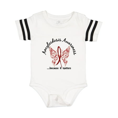 

Inktastic Amyloidosis Butterfly 6.1 Gift Baby Boy Bodysuit