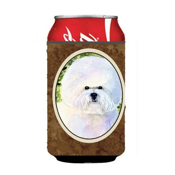 Bichon Frise Can Or Bottle  Hugger - 12 oz.