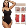 thumbnail image 2 of 2026 Ultra Comfy Body Shaper,,women Sculpting Bodysuit Tummy Control Shapewear Seamless Body Shaper Thong Adjustable Straps , Botao, 2 of 4