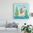 thumbnail image 3 of Trademark Fine Art 'Lovely Llamas Christmas IX' Canvas Art by Mary Urban, 3 of 4