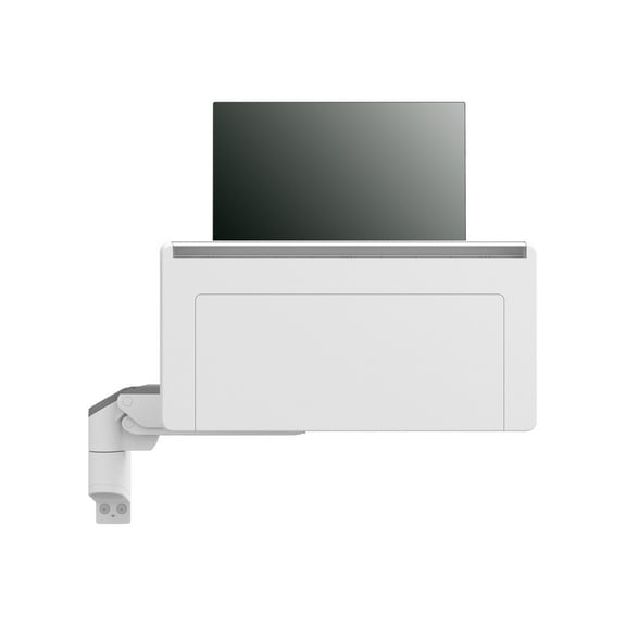 Ergotron CareFit Mounting Arm for Keyboard, Monitor, LCD Monitor - White