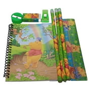 Stationery Set - Winnie the Pooh - Green - 6pc Favor Set