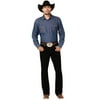 Cody James Men's Night Rider Wash Slim Bootcut Stretch Denim Jeans Black 32W x 36L US