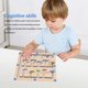 thumbnail image 5 of Laberinto Magnético De Colores Y Números, Tablero De Rompecabezas De Bolas Magnéticas De Madera Para Niños, Educación Temprana Para Niños, 5 of 7