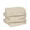 Khaki, variant on LiteHaven 21 x 21 Inch Outdoor Chair Cushion Set of 4, Fade-Resistant and Water-Resistant Solution-Dyed Polyester Fabric Patio Chair Cushions with Straps for Outdoor/Indoor Dining Chairs,Navy Blue