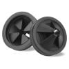 Gnmfd Garbage Disposal Splash Guard QCB-AM Replacement Baffle, Upgraded EPDM Rubber Sink Drain Cover Compatible With 3 3/8" Disposers, Reduces Noise And Prevents Food Water Splash In Kitchen Sink