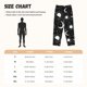 thumbnail image 3 of Balery Crescent and Stars Pantalones de pijama para mujer, pijamas ultraligeros, pantalones de estar por casa-3X-Large, 3 of 6