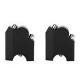 thumbnail image 4 of 2pcs HandleBar Riser Mount Clamp Aluminum Alloy Replacement for Yamaha XT1200Z Super Tenere 2010?2014Black, 4 of 5