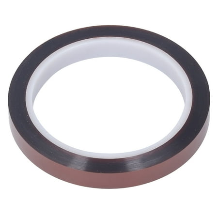 Riousery Heat Resistant Tape 12mm (0.47 in) Width 33m (108.27 ft) Length Polyimide High Temperature Insulating Adhesive Tape for Soldering and Electronics Maintenance