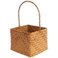 thumbnail image 2 of Decorative Woven Flower Basket Square Shape Suitable For Weddings Lightweight 1Pack, 2 of 5