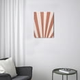 thumbnail image 4 of Engaging 12x16inch Abstract Wall Art Prints - Unframed Boho Decor with Minimalist Geometric Design, Neutral Line Art Posters - Fits Perfectly in Mid Century Modern Bedrooms., 4 of 7