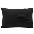 thumbnail image 1 of Unique Bargains Soft 1800 Microfiber Pillowcases No Zipper 2pcs, 1 of 9
