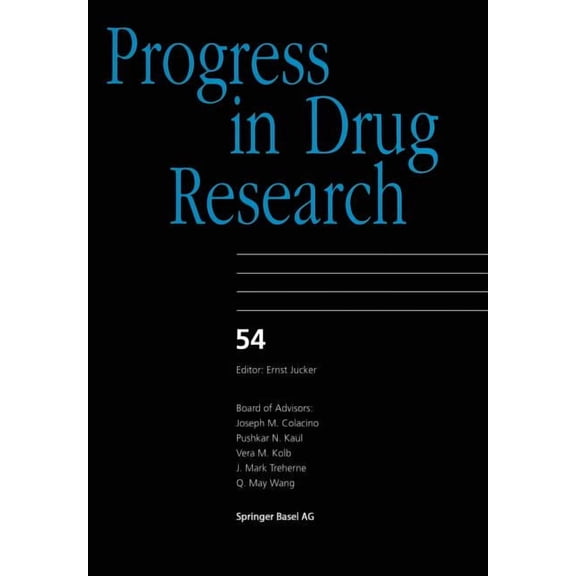 Progress in Drug Research Progress in Drug Research, Book 54, (Paperback)
