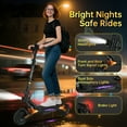 thumbnail image 2 of 5000W Dual Motor Electric Scooter for Adults, 45 MPH Max Speed, 45 Mile Long Range, 45°Max Slope, 52V/25.6AH Large Capacity Battery, Dual Disc Brakes, Foldable Design & UL Safety Certified G2Master, 2 of 8