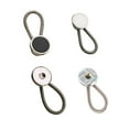 thumbnail image 2 of 1 Bag Shirt Collar Extender Non-irritating Fabric Elastic Seamless Saving Money Neck Multifunctional Durable Replace Rope Buckle Bright Colorful, 2 of 8