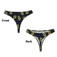 thumbnail image 3 of Fotbe Avocado Tanga Sin Costuras para Mujer con Estampado – Panties Invisibles, Transpirables y Cómodos para Uso Diario-Medium, 3 of 6