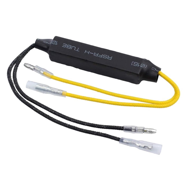12V Motocicleta LED Indicador de Señal de Bombilla Intermitente Resistor