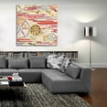 thumbnail image 5 of Epic Art 'EU Timetable II on White' by Kathy Ferguson, Acrylic Glass Wall Art, 36"x36", 5 of 7