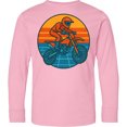 thumbnail image 3 of Inktastic Retro Motocross Dirt Bike Rider Long Sleeve Youth T-Shirt, 3 of 5