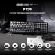 thumbnail image 2 of Teclado mecánico inalámbrico MechLands Aula F108 de 108 teclas, 2 of 8