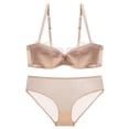 thumbnail image 1 of Gibobby Lencería mujer erótica Conjunto de Lencería Erótica Ropa Interior Sexy para Mujer, Camisón de Una Pieza con Tanga, Ropa de Dormir para Mujer(Caqui, 75A), 1 of 2