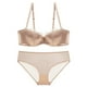 thumbnail image 1 of Gibobby Conjunto de lencería Sexy Liguero con Medias y Tanga Lingerie Set de Dormir Mujer Lenceria Mujer Talla Grande Mujer Sexy Bralette y Tanga Pijamas en Pareja(Caqui, 75C), 1 of 2