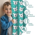 thumbnail image 3 of Blackout Kids Curtains,Esign Of Head Pug Dog Childrens Insulated Curtains Set Of 2,Bedroom Essentials,Toddler Room Decor 52x63in(132x160cm), 3 of 4