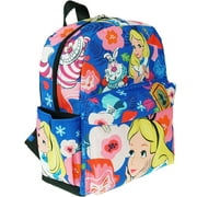 DISNEY Alice in Wonderland 12" Deluxe Oversize Print Backpack - A21310