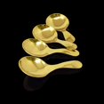 thumbnail image 4 of 4PCS Stainless Steel Short Handle Spoon for Salt Condiments Dessert Tea Coffee (gold), 4 of 7