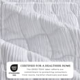 thumbnail image 2 of Gauze Wave Stitched Quilt Set With Shams - Great Bay Home (Twin / Twin XL, White), 2 of 6