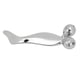 thumbnail image 2 of Facial Massager Roller Double Ball Manual Massage Tool Metal Beauty Skin Care Roller for Face Sculpting, 2 of 5