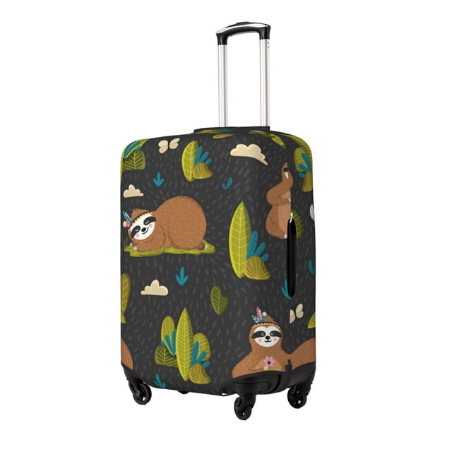 Fotbe Funny Sloths In The Forest Funda Protectora para Equipaje, Antirrayones y Resistente a la Suciedad, Compatible con Maletas de 18 a 32 Pulgadas-X-Large