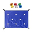 thumbnail image 4 of Juego de construcción de equipos con lona y 6 pelotas de poliuretano, divertido juego de aprendizaje y trabajo en equipo. Azul profundo, 4 of 8