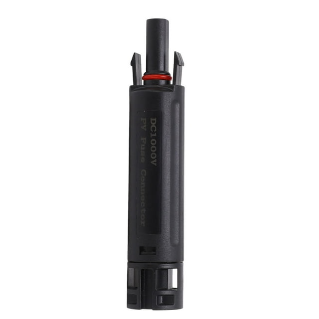 Conector de fusible PV, portafusible fotovoltaico PPO IP68 baja resistencia gran conductividad eléctrica en línea 1000V para edificio de oficinas ANGGREK DJ1013