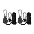 thumbnail image 2 of 2-3 del paquete 2 uds correas de para kayak canoa y popa resistente negro 2 piezas shamjiam abajo correas, 2 of 9