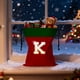 thumbnail image 4 of Bolsa de Almacenamiento Del Árbol de Navidad Bolsa de Regalo de Navidad de 26 Cartas 12.2x14.96In Rojo Poliéster con Cordón Bolsas de Regalo de Navidad, 4 of 6