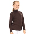 thumbnail image 2 of Stretch Is Comfort Girl's Oh so Soft Long Sleeve Turtleneck | Poly Spandex|Child Size 2 -16, 2 of 6