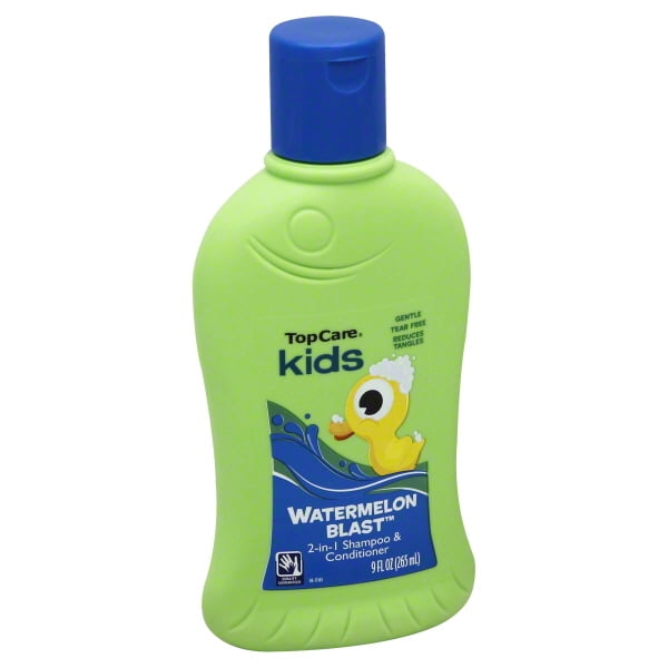 Topcare Kids 2 In 1 Shampoo Conditioner Watermelon Blast 9 Fl Oz Walmart Com Walmart Com