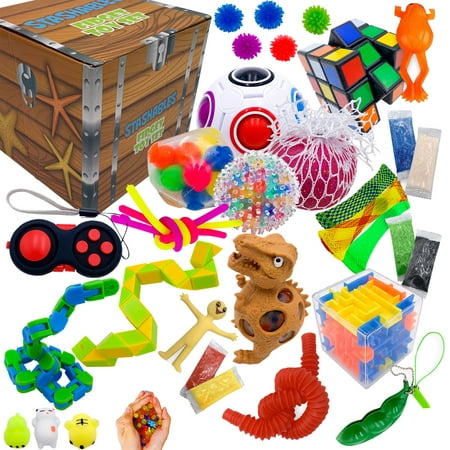 Stashables Sensory Fidget Novelty Toys (25 Pieces)