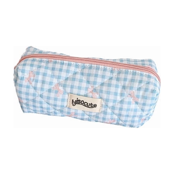 Back to School Supplies Under 1 Pencil Case Aesthetic Zipper Pencil Bag Large Stationery Organizer Bag for Teens School Students and Adults #144