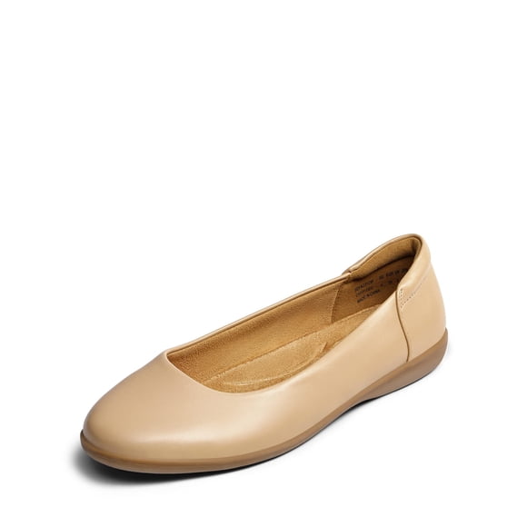 Chatitas Ballet DREAM PAIRS para Mujer Slip-On Nude Talle 7.5