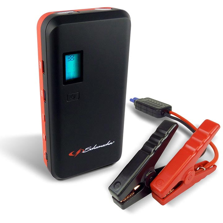 Portable 12V Power Jump Starter Jumper Pack Booster 1000 Amps SL1397 USB Charger 