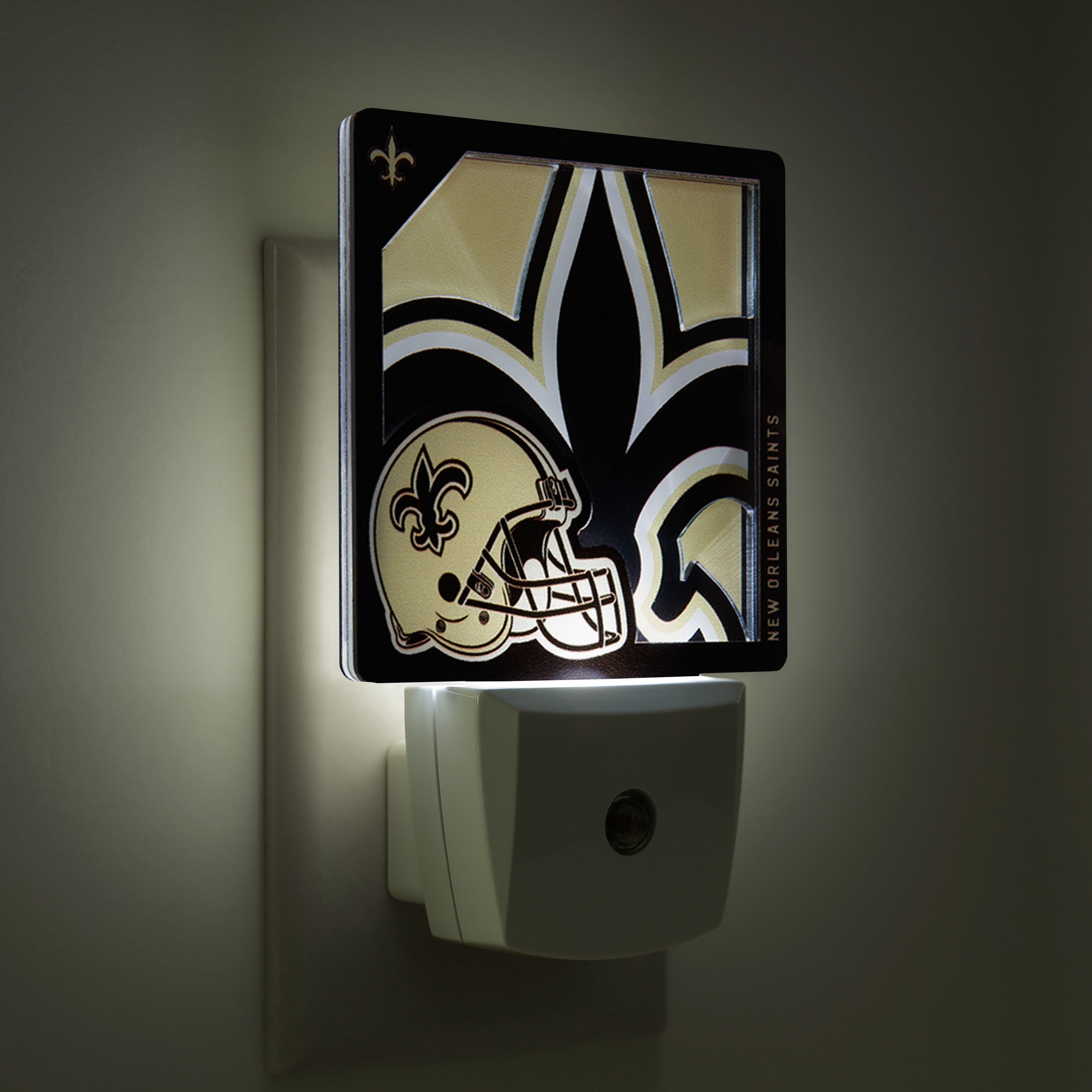 New Orleans Saints Logo Series Nite Light