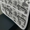 thumbnail image 3 of Cactus Microwave Oven Cover, Pattern of Cacti Plant Silhouettes Greyscale Succulentrrangement Desert Flora, Water Resistant Organizer with Pockets for Kitchen, 36" x 12", Grey Ivory, by Ambesonne, 3 of 4