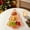 Red, variant on LKXOTTK Christmas Tree Fruit Platter, Gold-Rimmed Divided Tray, Plastic Server for Holiday Party Appetizers