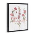 thumbnail image 2 of Stupell Industries Traditional Pastel Pink Floral Sprigs Black Floating Frame Canvas Art, 17 x 21, by Sally Swatland, 2 of 7