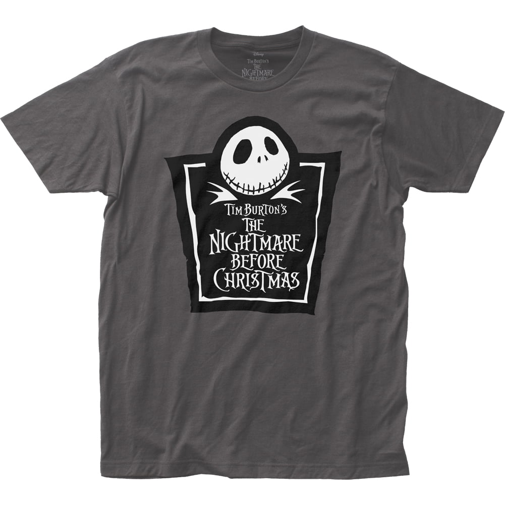 Impact Merchandising The Nightmare Before Christmas Coffin Fitted Jersey tee