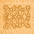 thumbnail image 1 of Ahgly Company Indoor Square Oriental Orange Traditional Area Rugs, 4' Square, 1 of 4