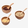 thumbnail image 4 of Iodue Tableware Wooden Spoons For Eating Wooden Spoons For Tea Wooden Teaspoons For Stirring Coffee Schima Wood Table Spoons For Cooking Small Serving Spoons For Soup Desserts & Cereal, 4 of 4
